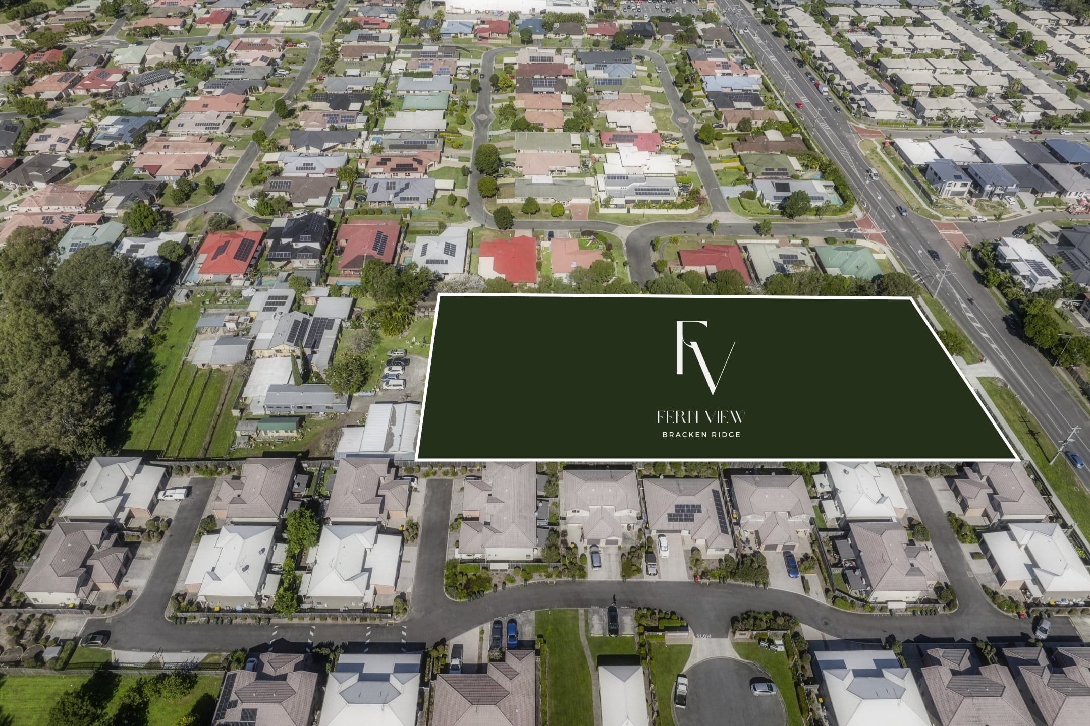 Fernview Estate - Bracken Ridge Aerial