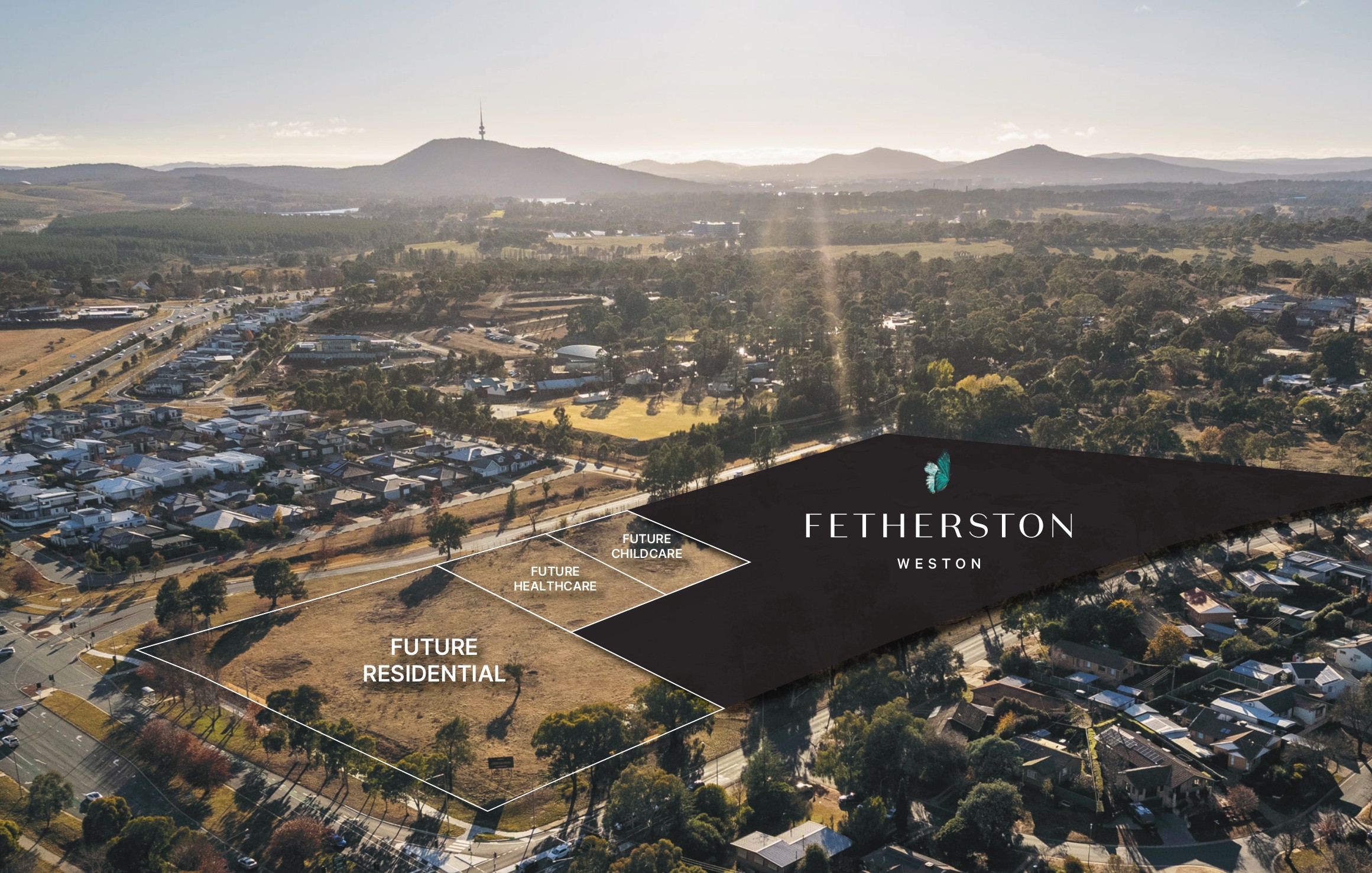 Fetherston Townhomes - Weston Aerial