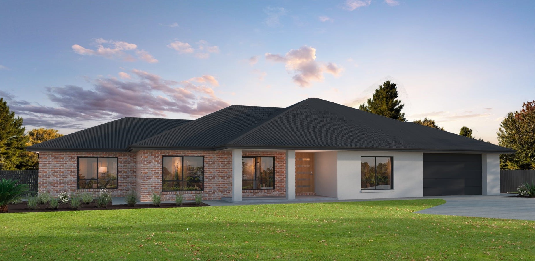 Field and Country Estate - Lewiston Render