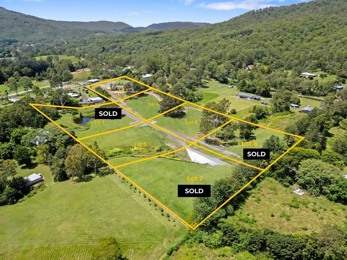 Fig Tree Acres Estate - Canungra Aerial