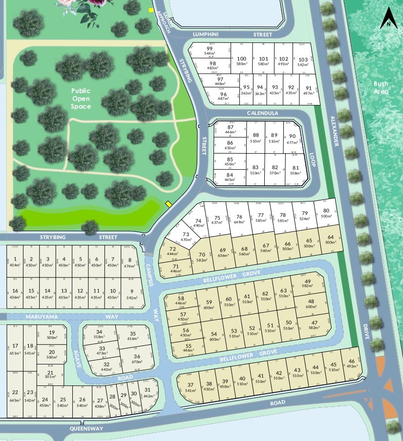 Fiori Estate - Landsdale Masterplan