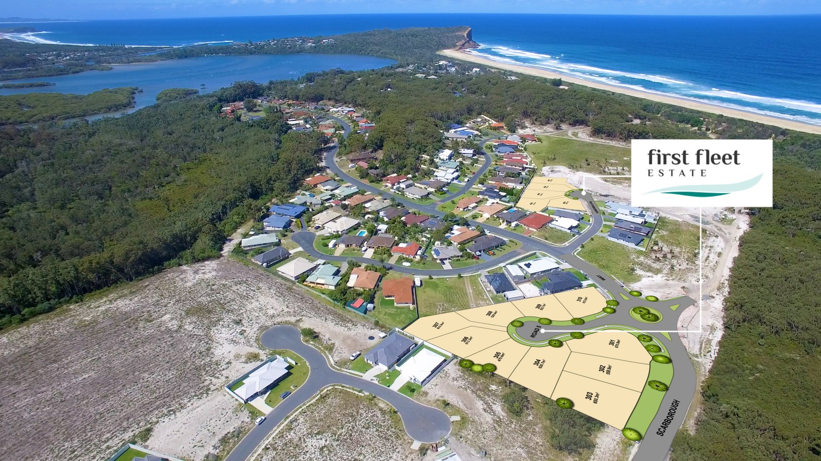 First Fleet Estate - Dunbogan Release Map