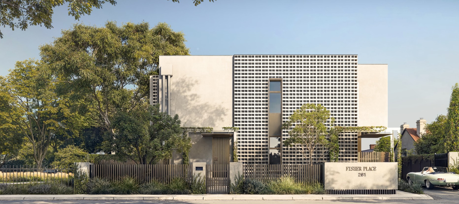 Fisher Place Estate - Fitzroy North Render