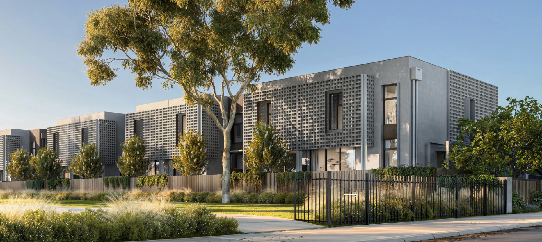 Fisher Place Estate - Fitzroy North Render