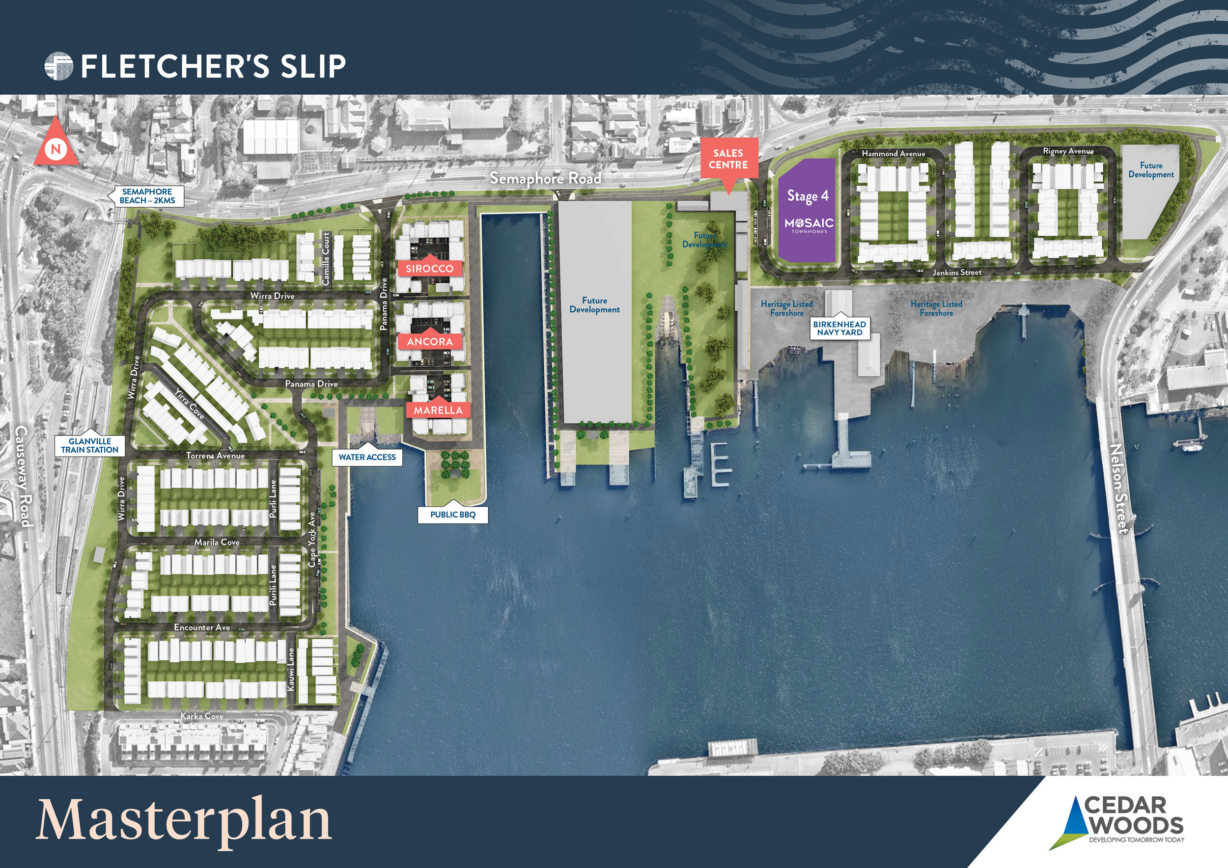 Fletcher's Slip Estate - New Port Masterplan