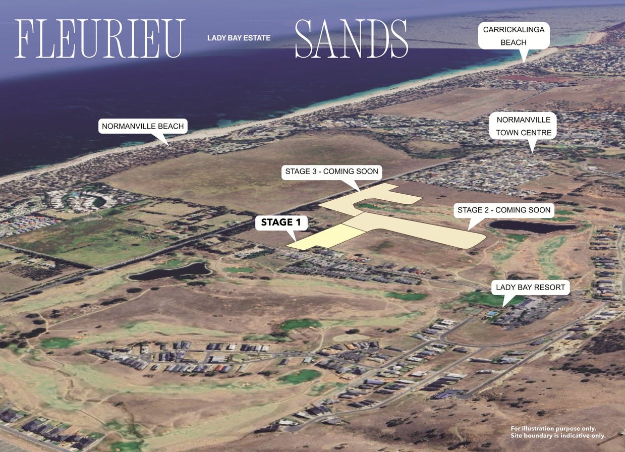 Fleurieu Sands - Normanville Location Map