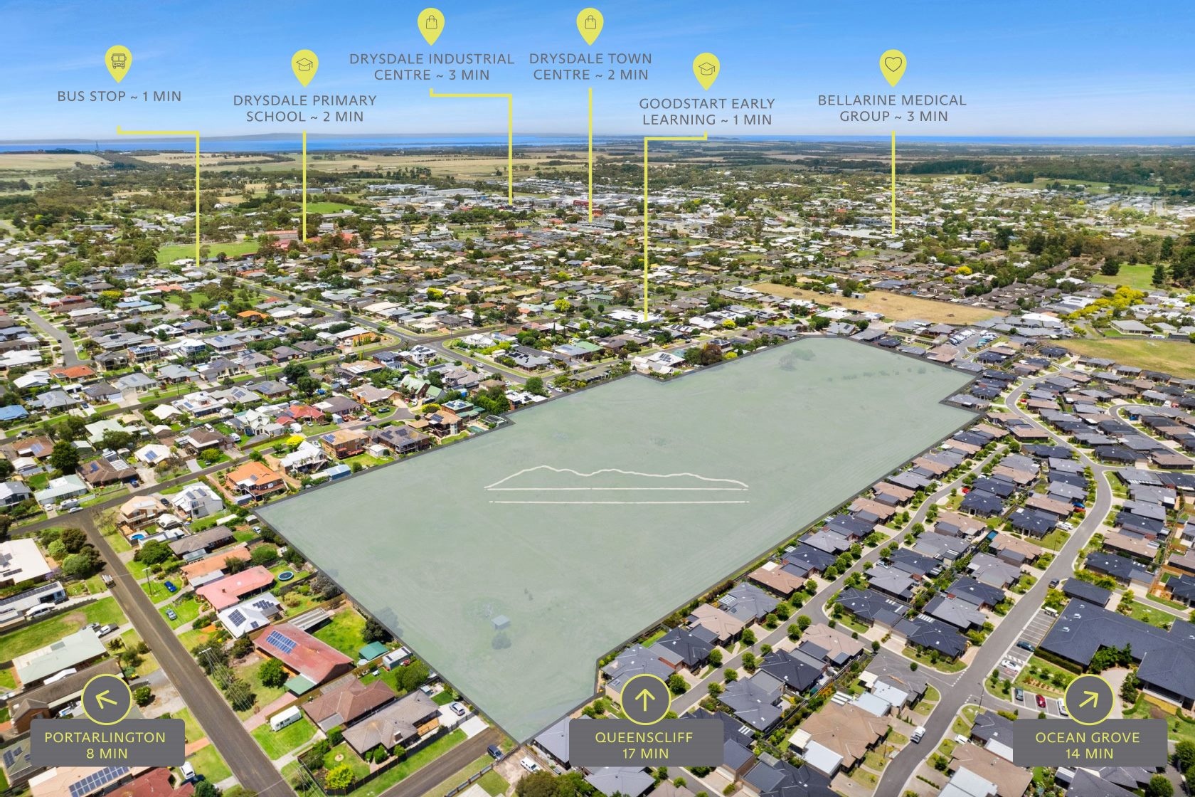 Flinders View Estate - Drysd Aerial