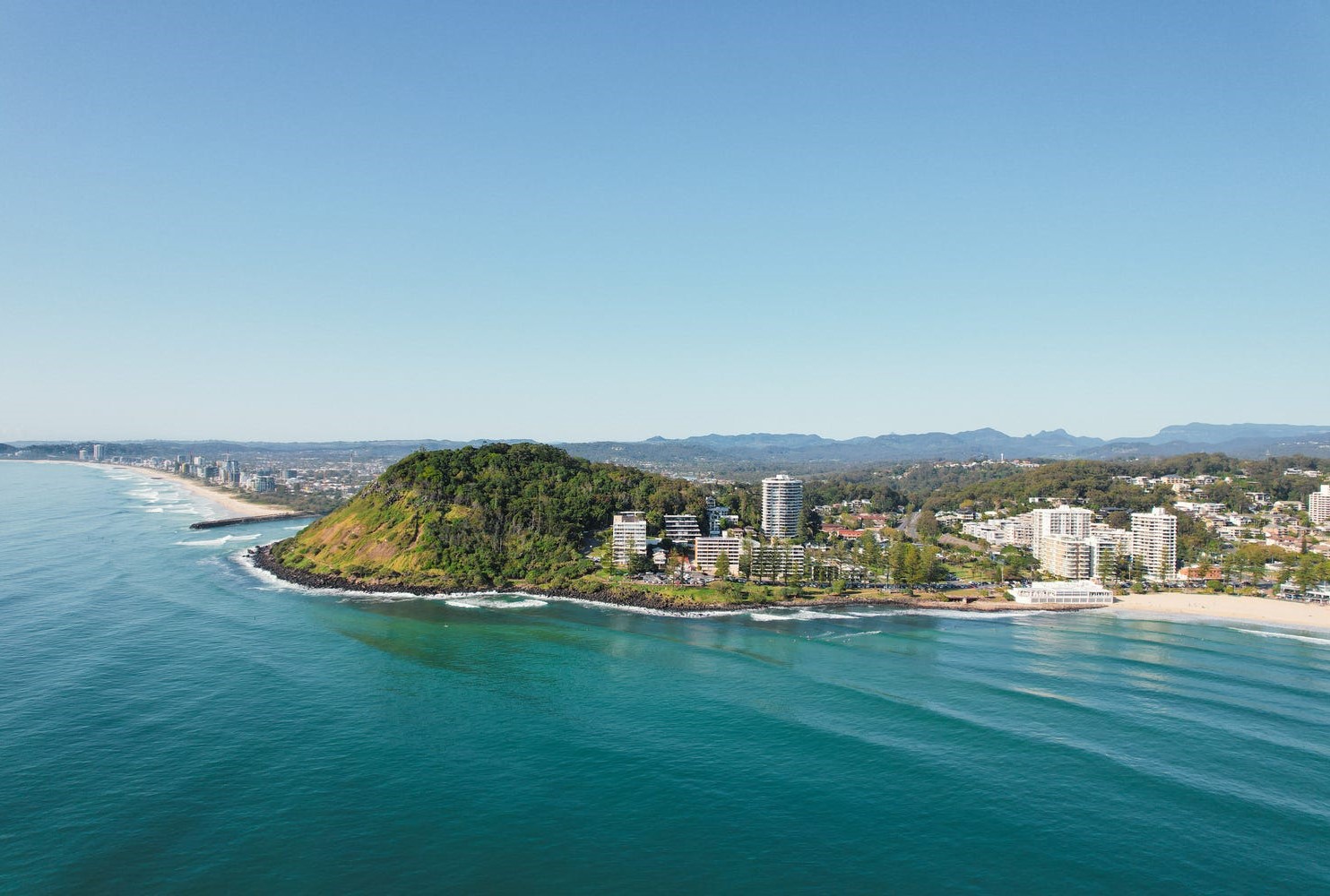 Flora Townhomes - Burleigh Heads Aerial