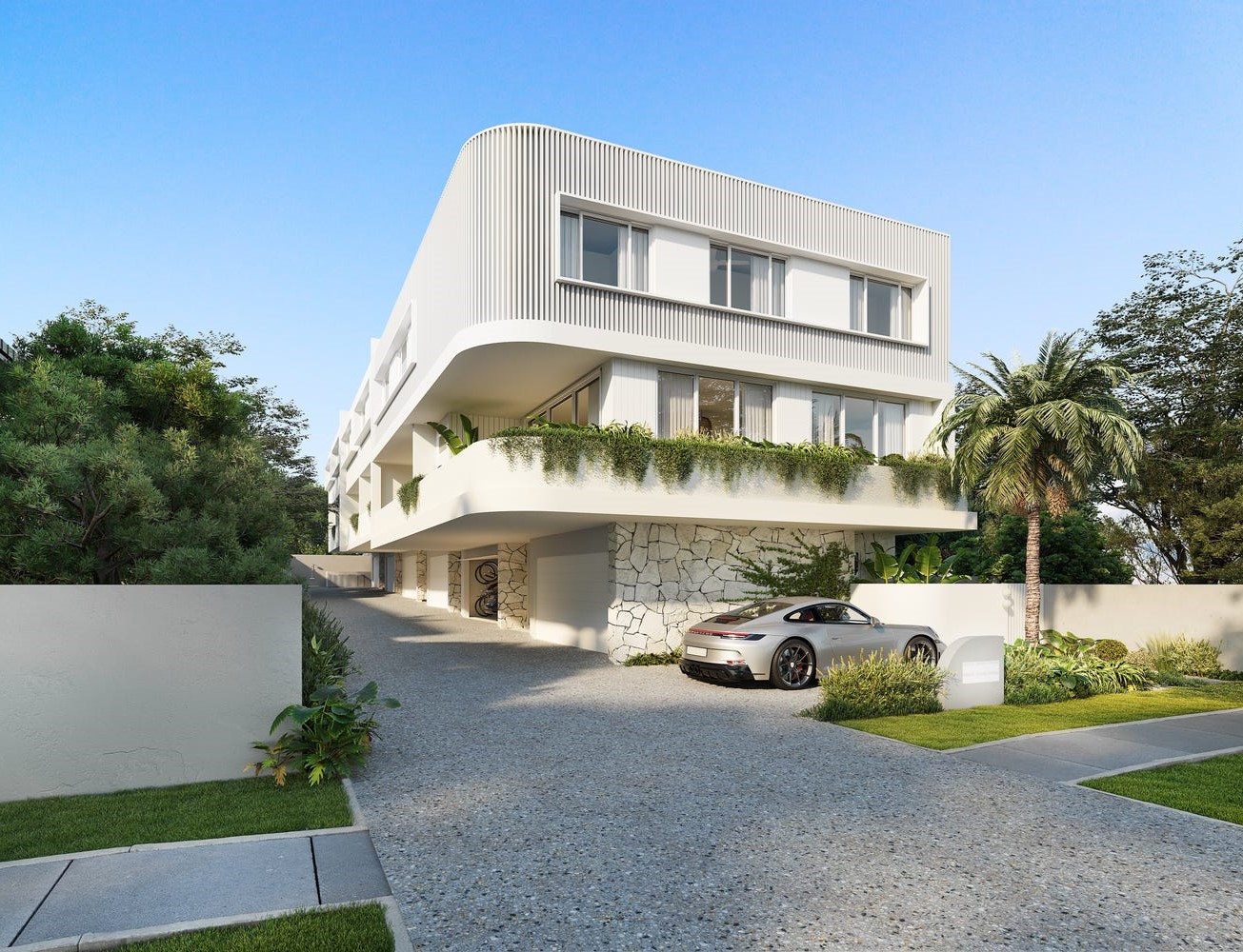 Flora Townhomes - Burleigh Heads External