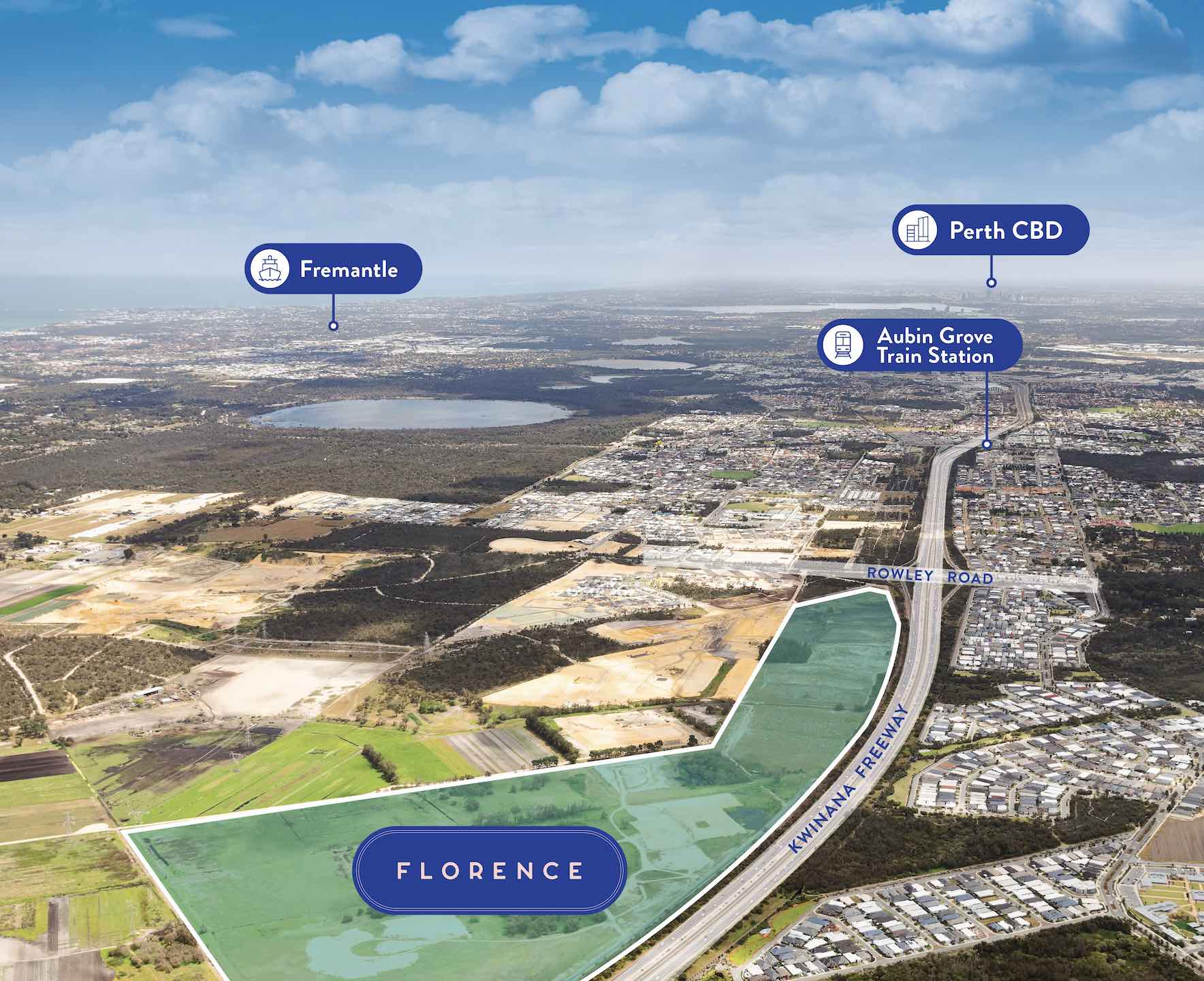 Florence Estate - Mandogalu Location Map