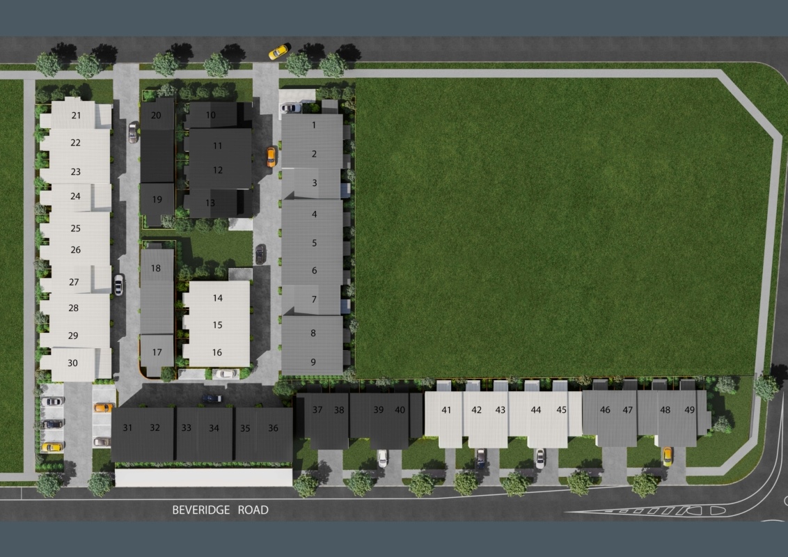Florence Gardens Townhomes - Thornlands Masterplan