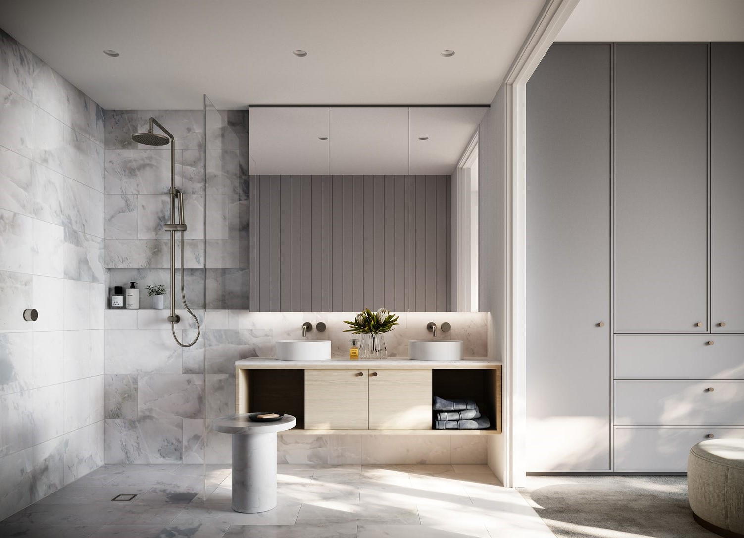 Florenze Terrace - North Melbourne Bathroom