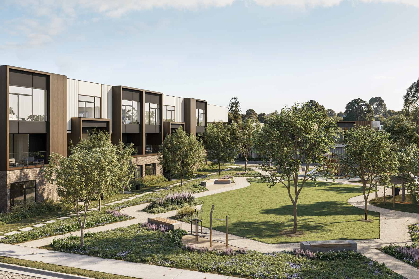 Floret Estate - Glen Waverley Render