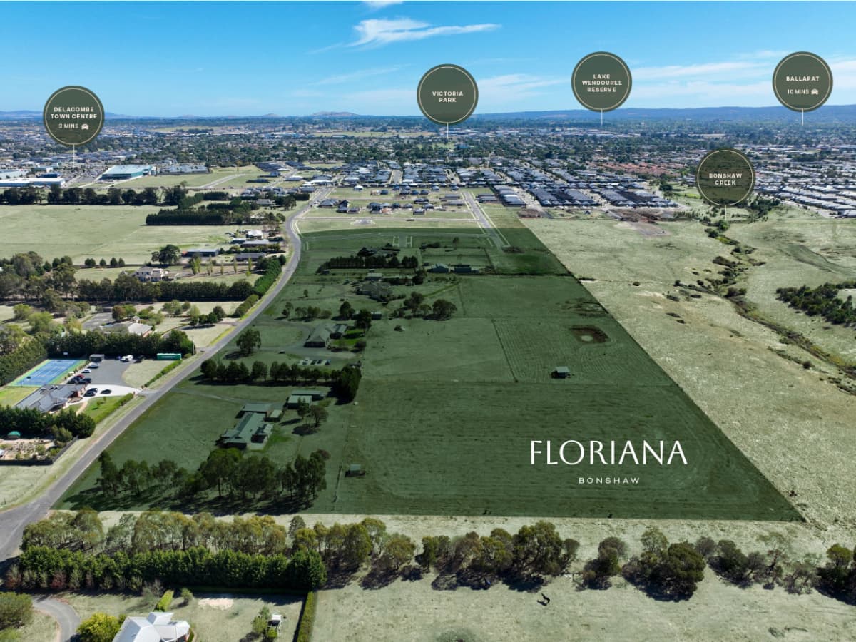 Floriana Estate - Bonshaw Aerial