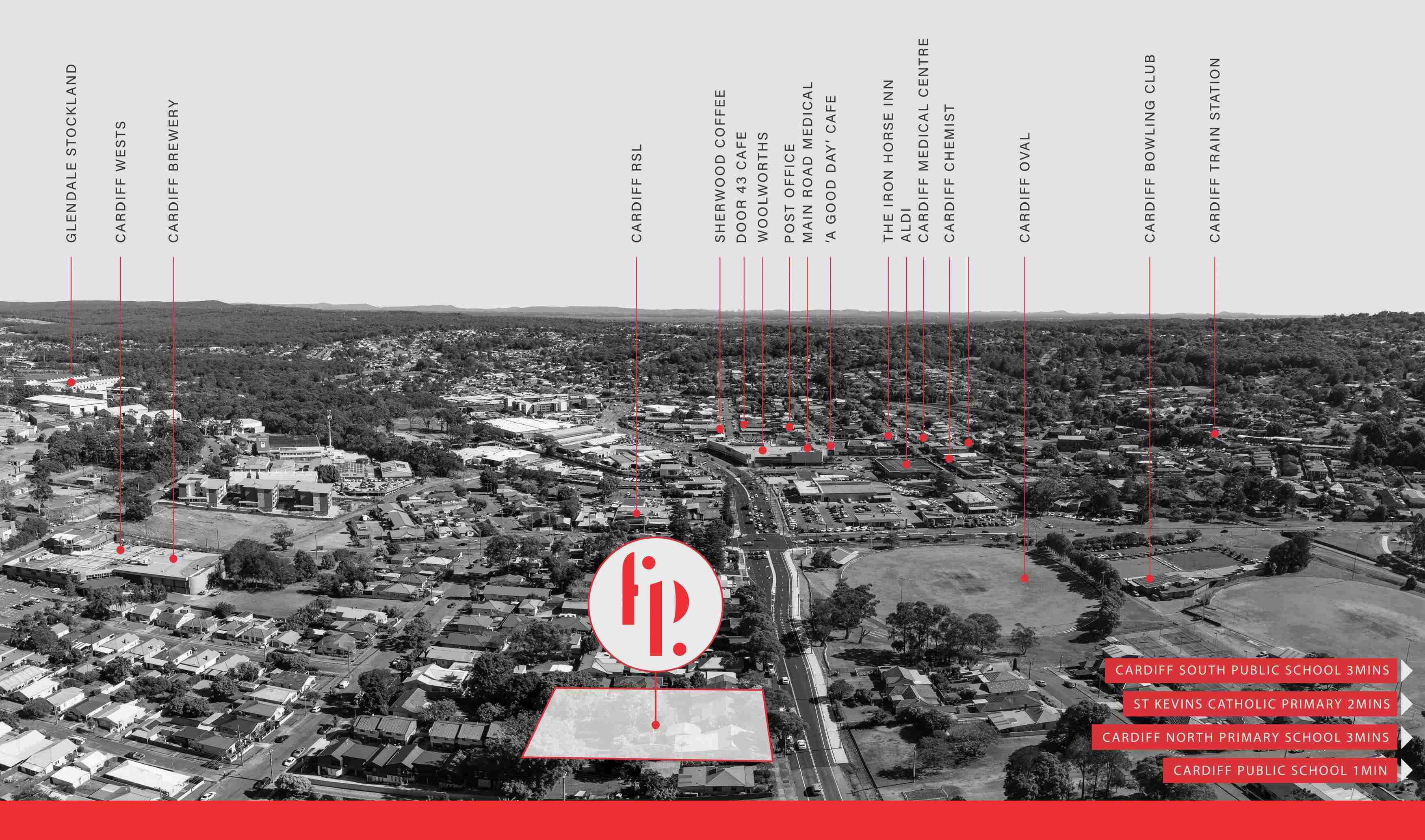 Focal Point Estate - Cardiff Aerial