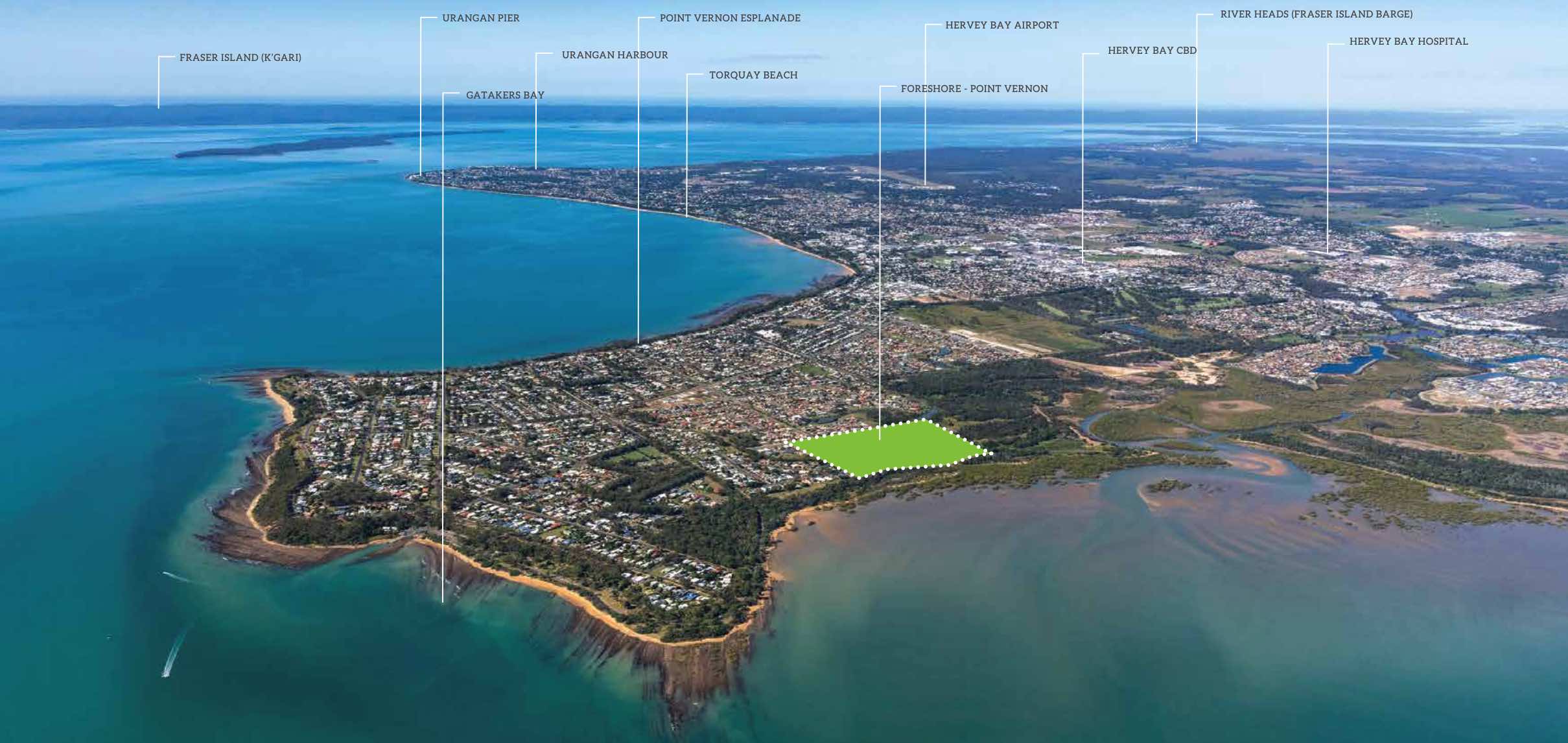 Foreshore Estate - Point Vernon Aerial