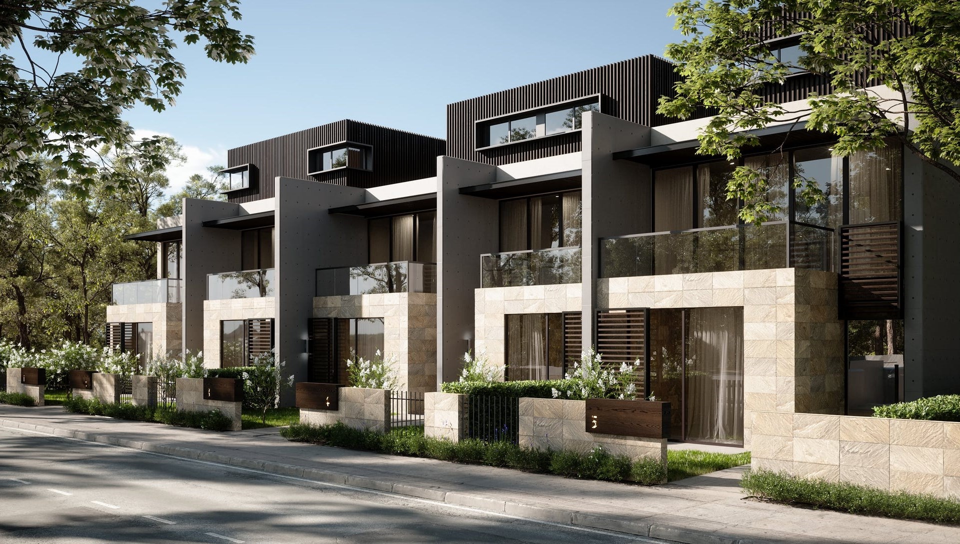 Forest Lodge Estate - Warriewood Render
