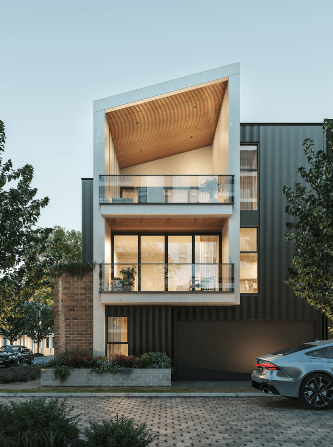 Forestville Townhomes - Forestville Render