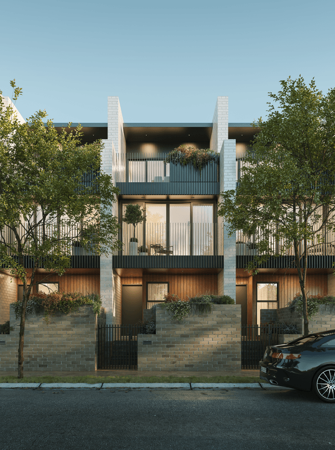 Forestville Townhomes - Forestville Render