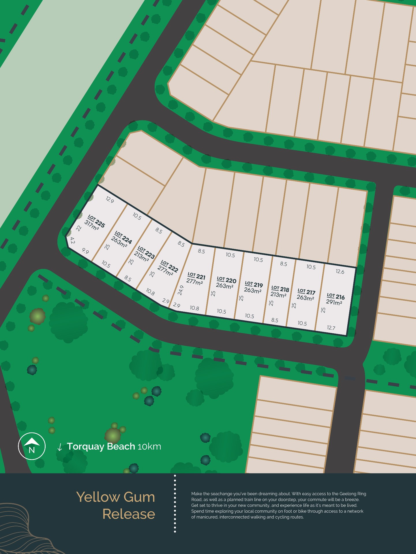 Forrest Green The Precinct Estate - Armstrong Creek