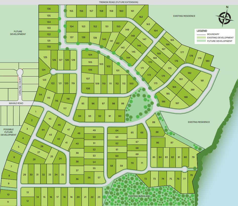 Fraser Vista Estate - Boo Masterplan