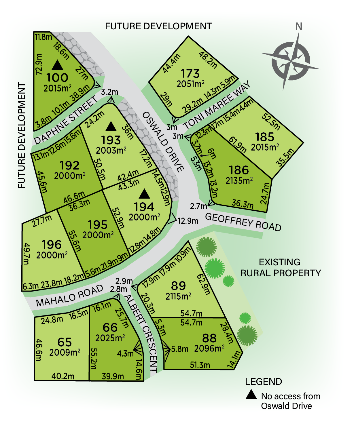 Fraser Vista Estate - Booral Release Map