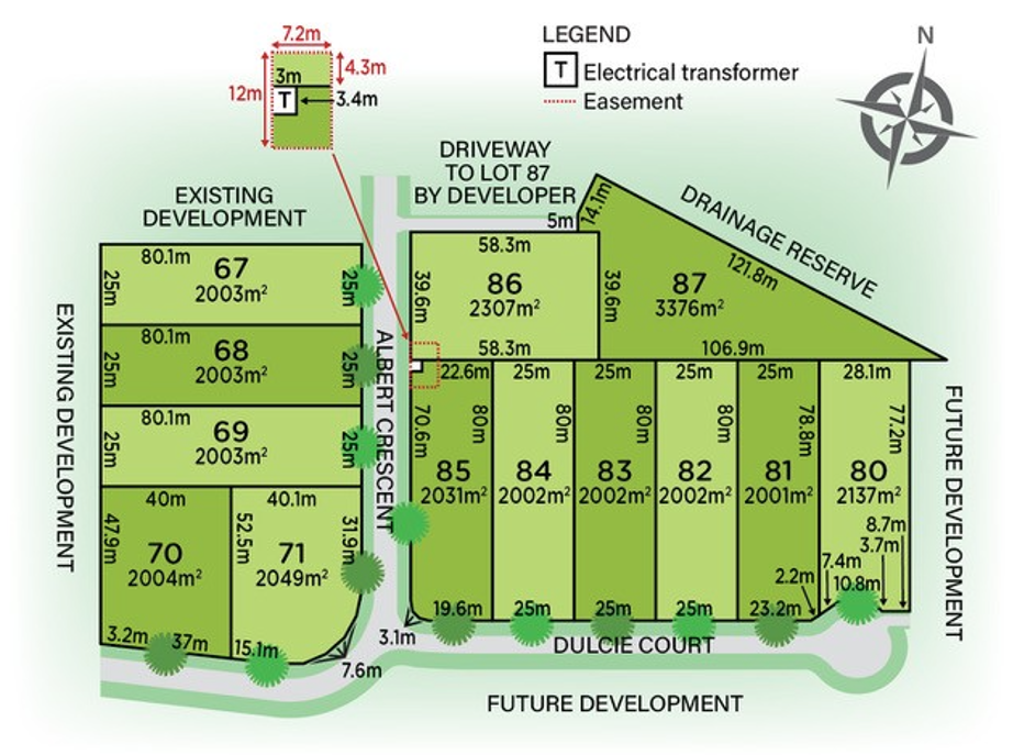 Fraser Vista Estate - Booral Release Map