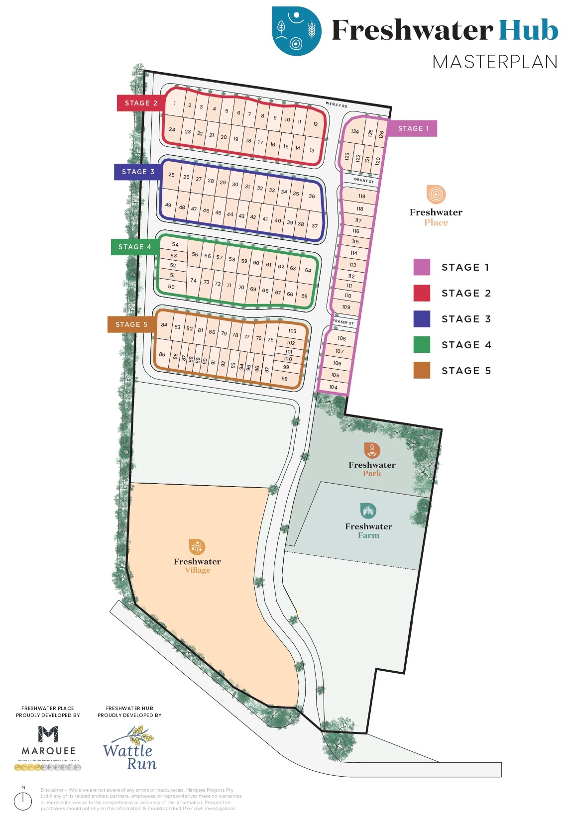 Freshwater Hub Estate - Griffin Masterplan