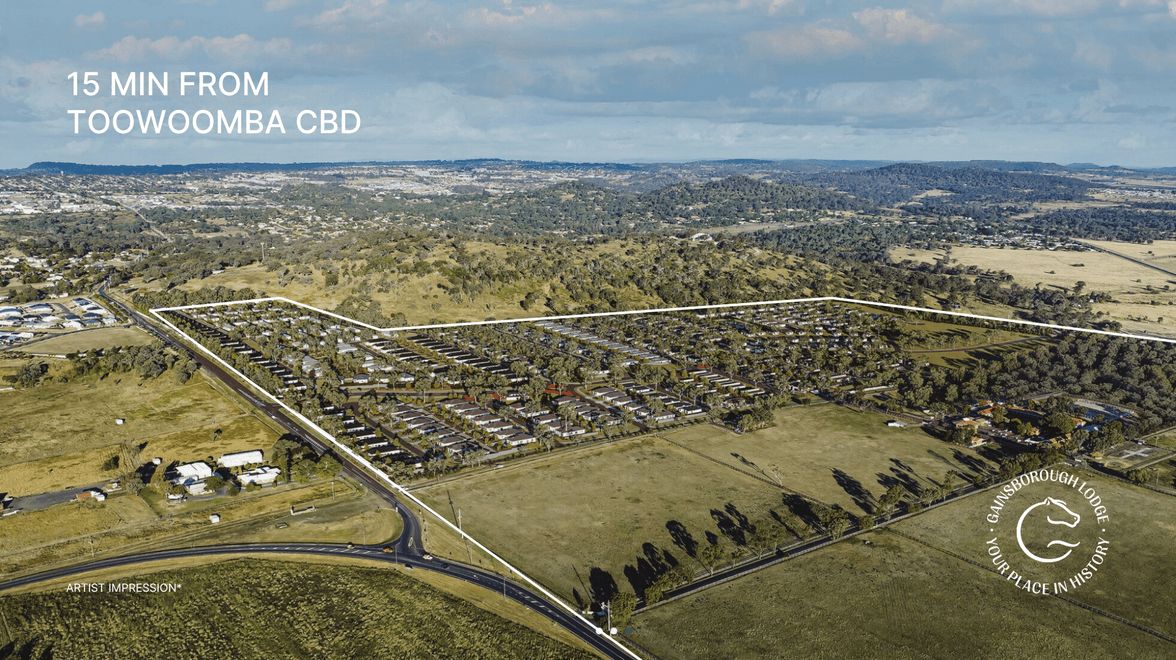 Gainsborough Lodge - Glenvale Aerial