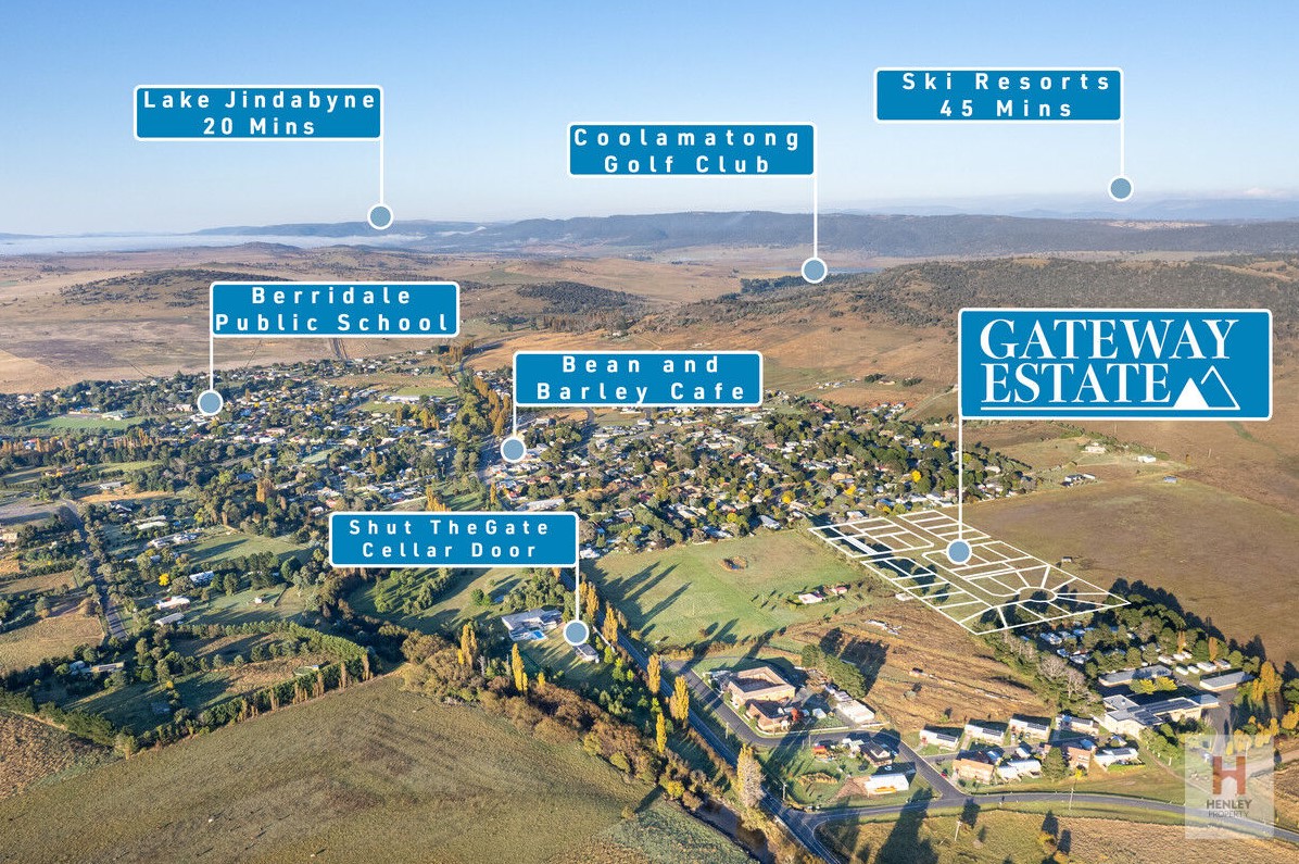 Gateway Estate - Berridale Aerial