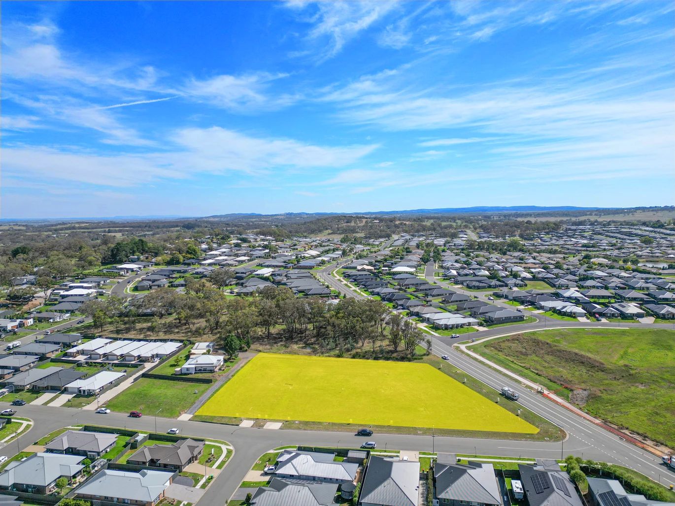 Geraldton Street - Orange Aerial