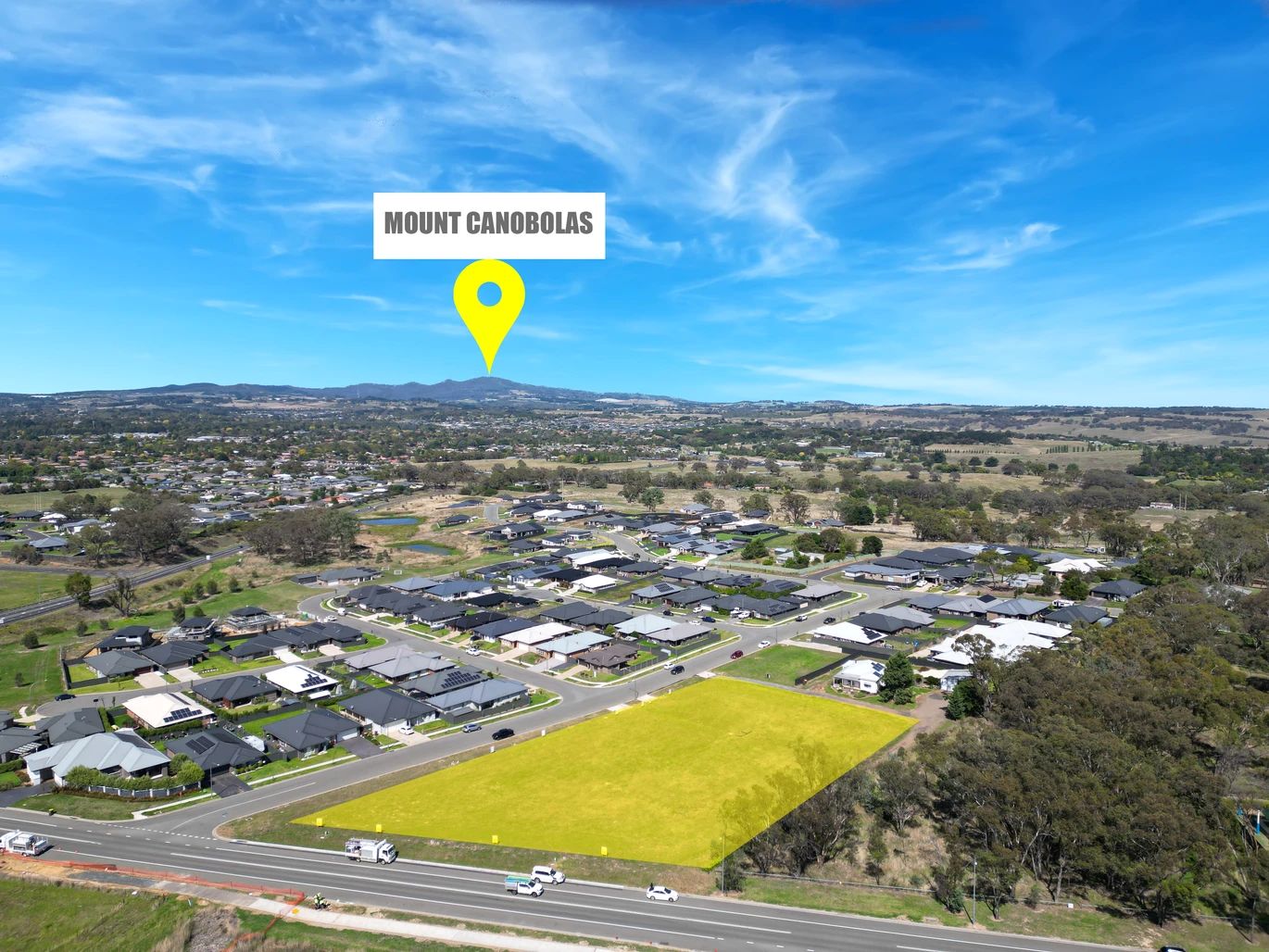 Geraldton Street - Orange Aerial