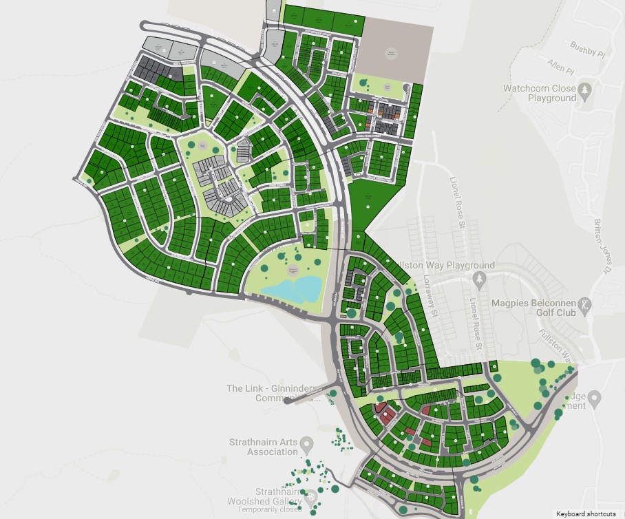Ginninderry Community - Strathnairn Masterplan