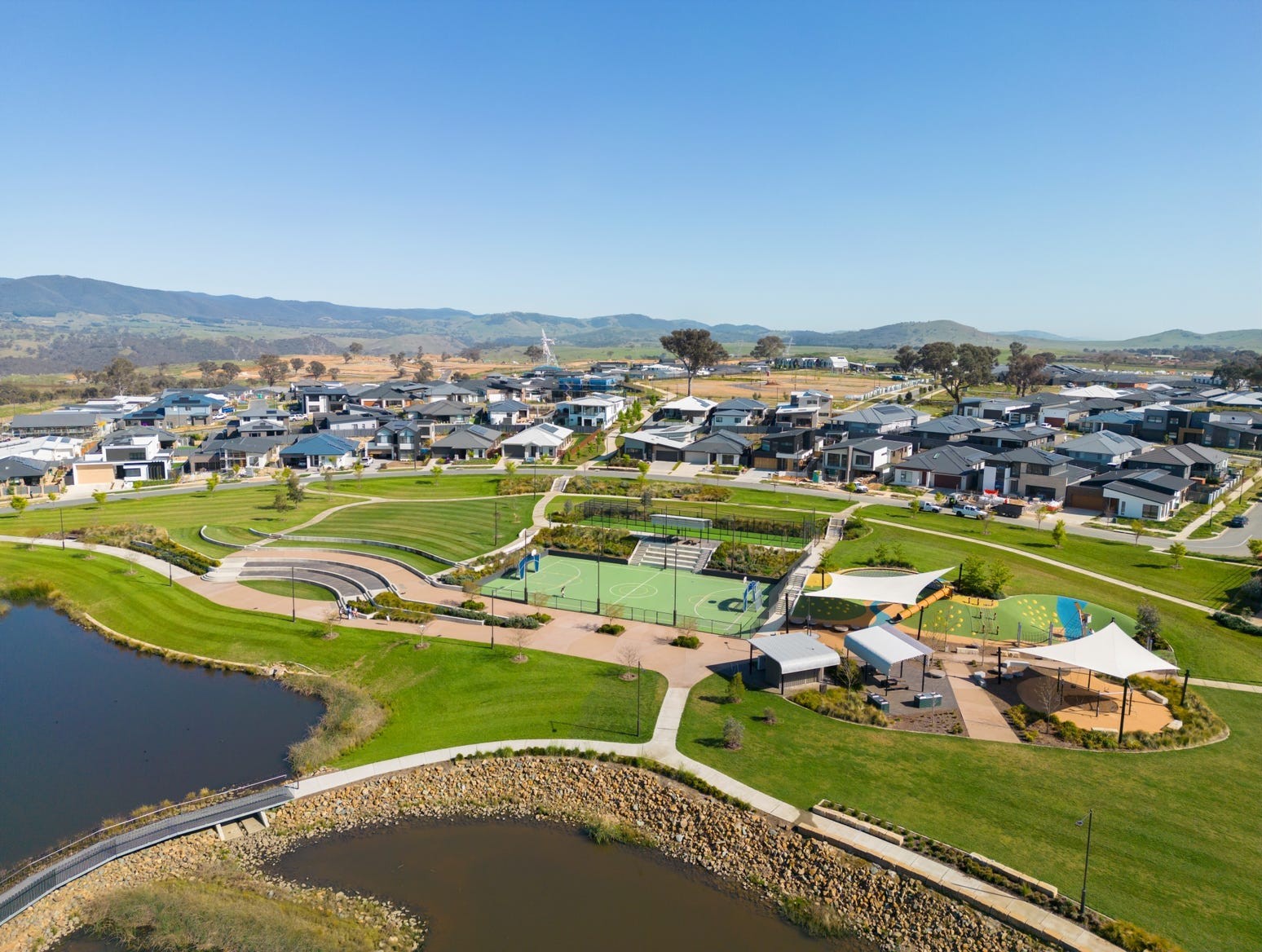 Ginninderry Community - Strathnairn Aerial