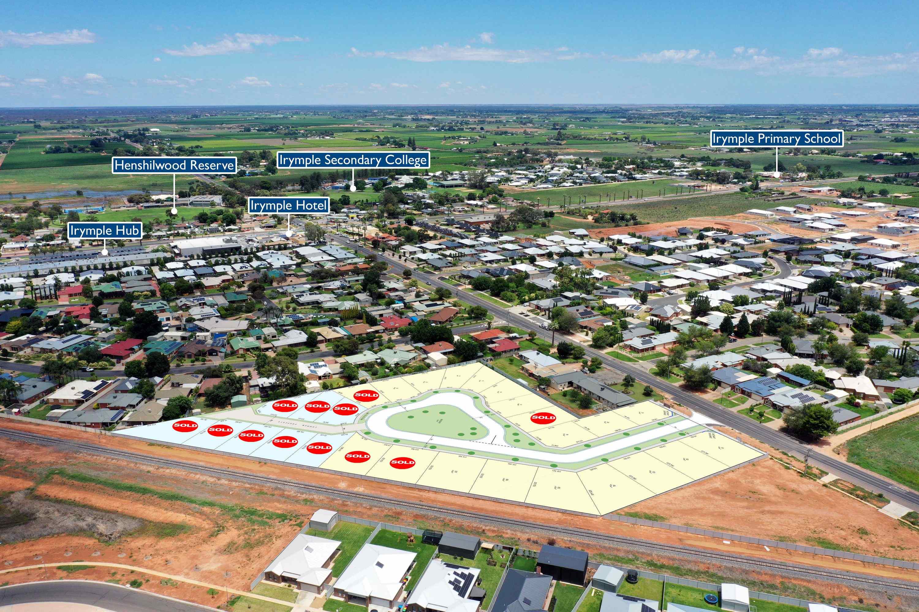 Giovanna Court - Irymple Aerial
