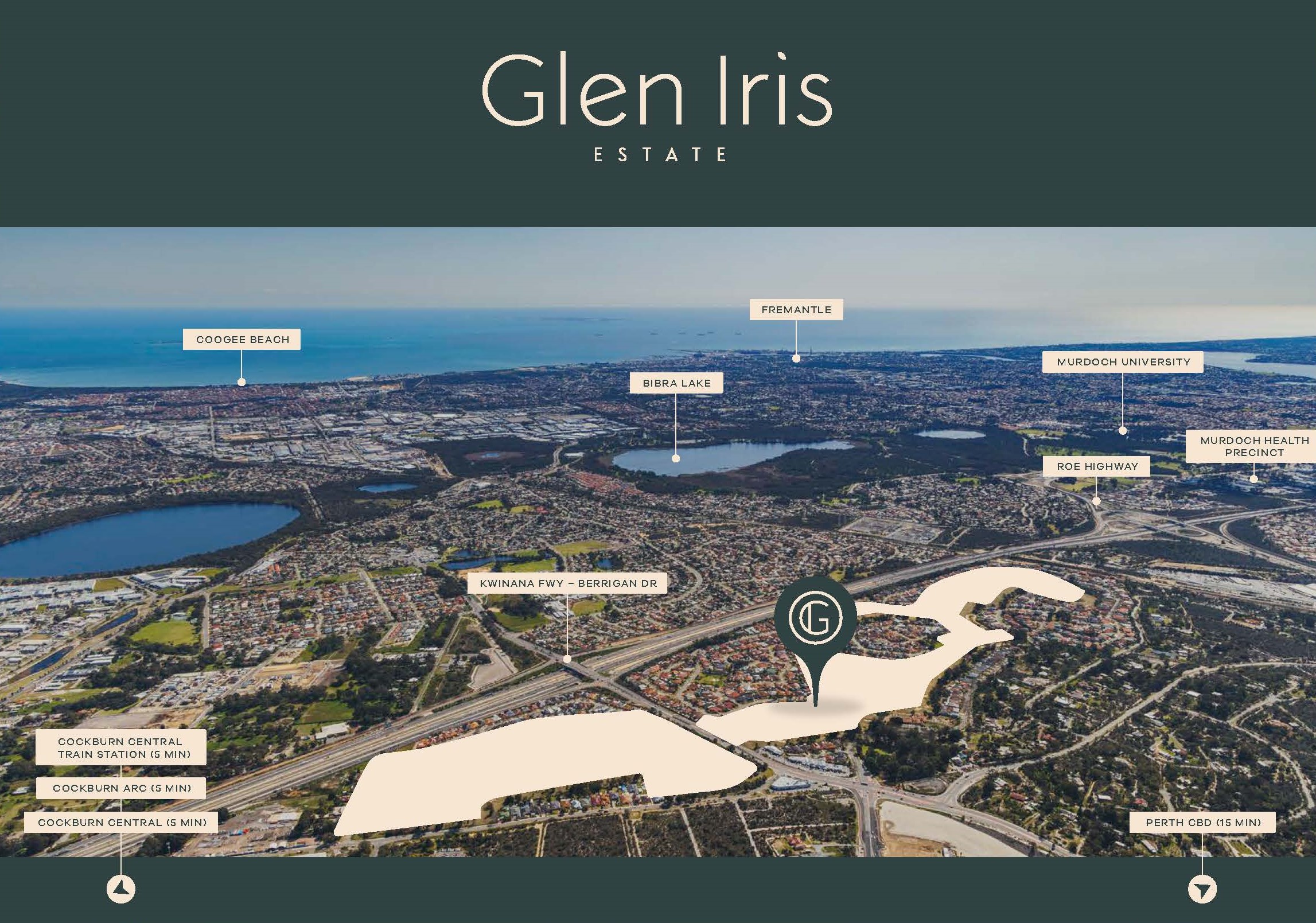 Glen Iris Estate - Jandakot Aerial