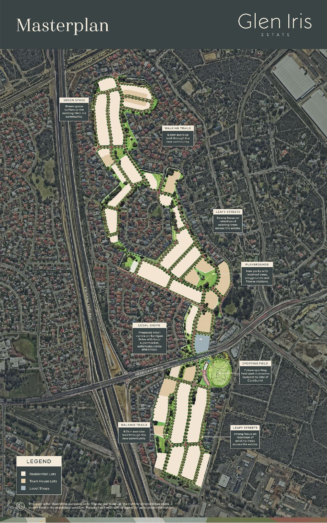 Glen Iris Estate - Jandakot Masterplan