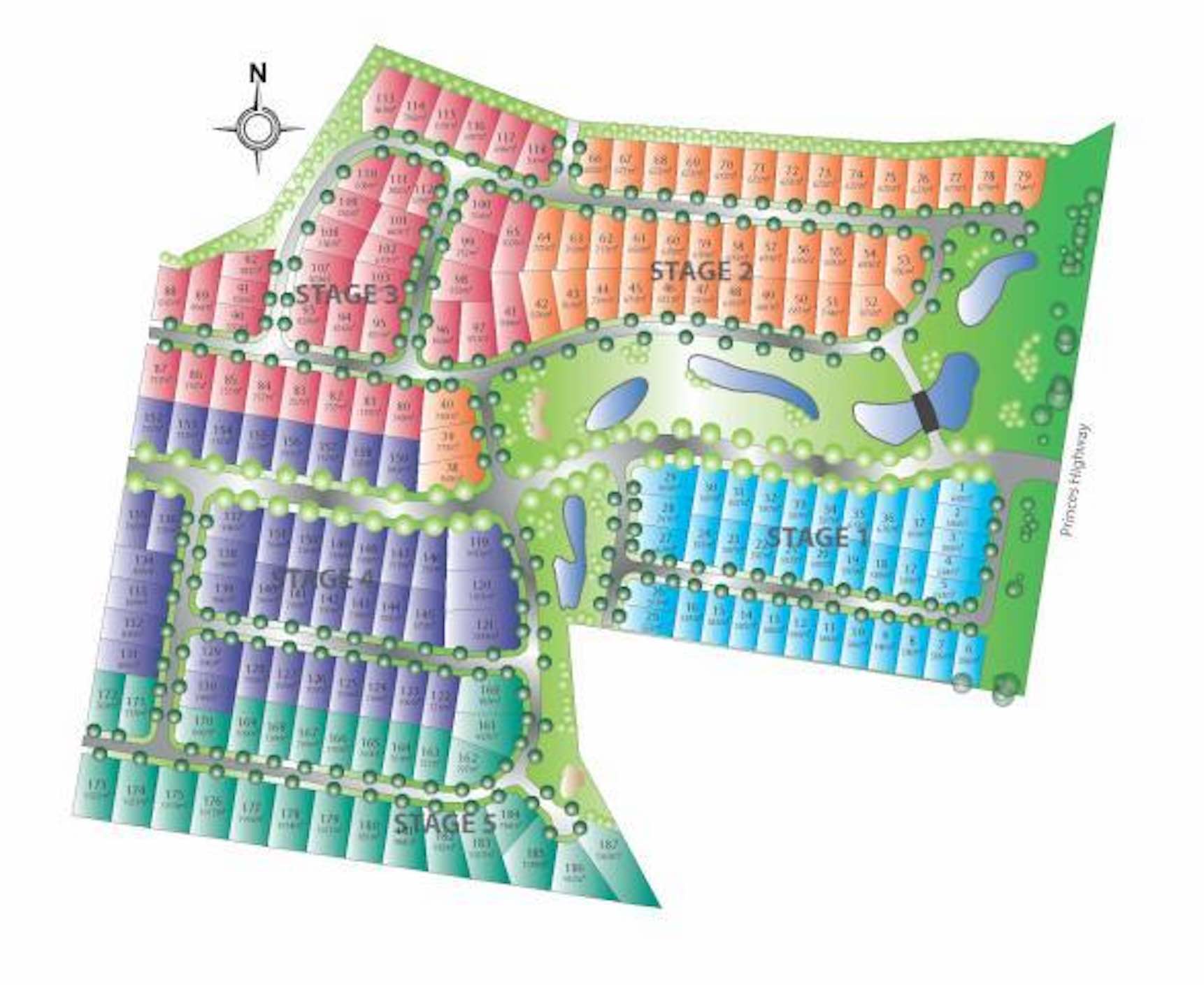 Glenhaven Park Estate - Sale Masterplan