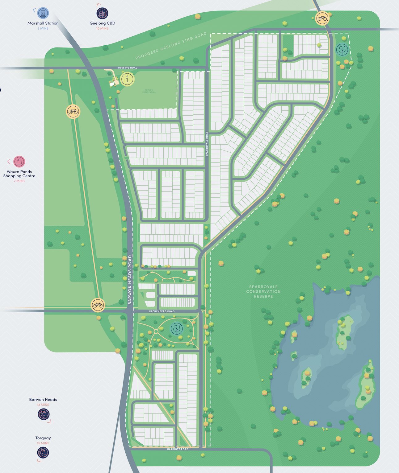 Glenlee Armstrong Creek Estate - Charlemo Masterplan