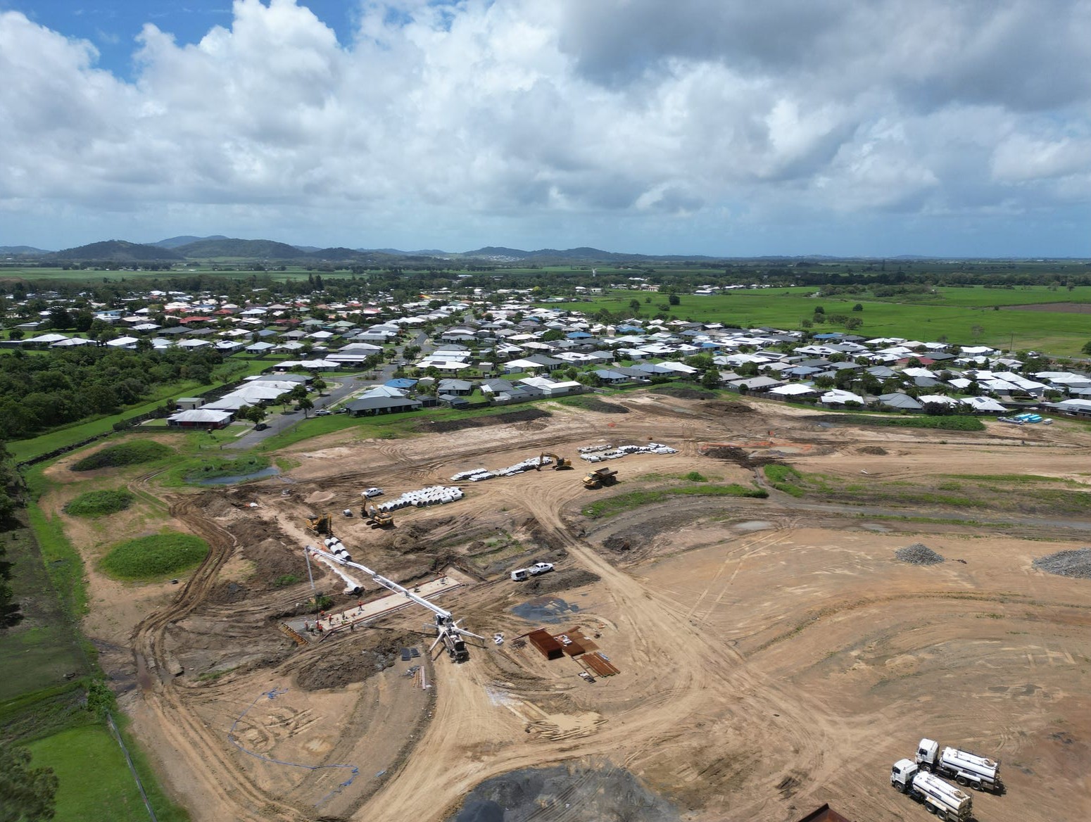Glenrowan Estate - Walkerston Construction Progress