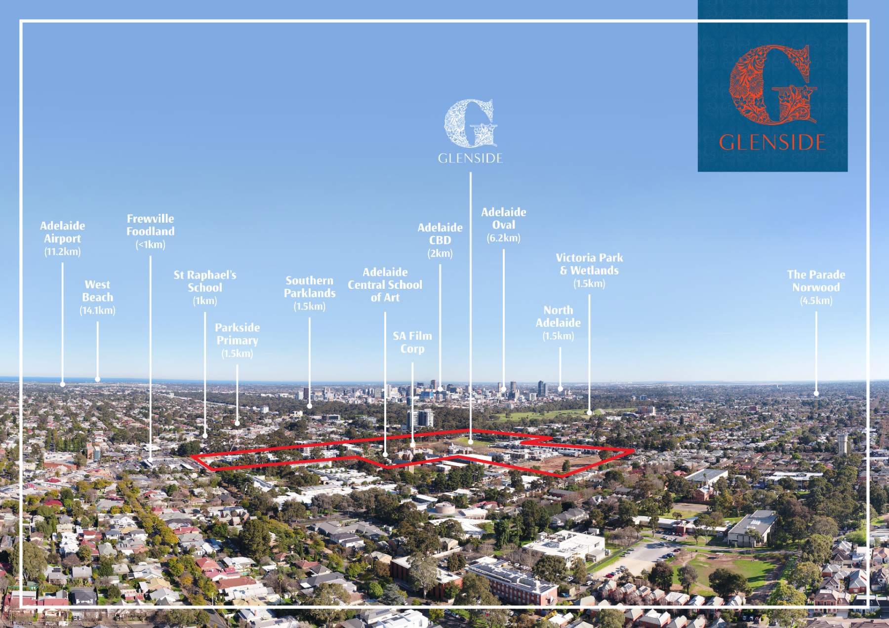 Glenside Estate - Glenside Aerial 1 Aerial