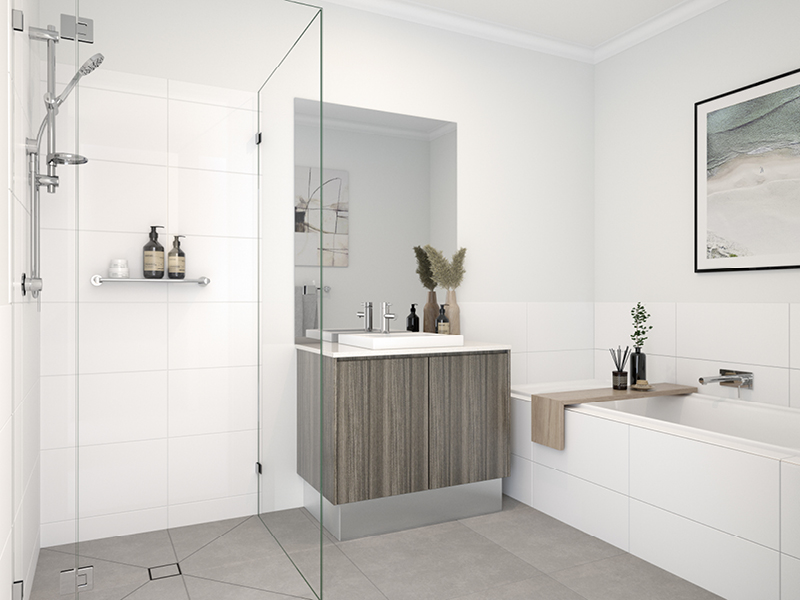 Glenvill Homes at Alira Estate - Berwick Bathroom