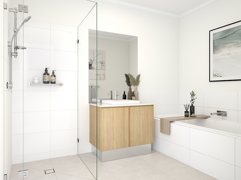Glenvill Homes at Alira Estate - Berwick Bathroom