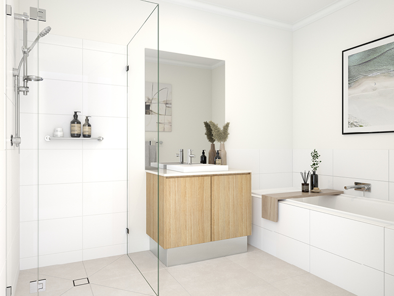 Glenvill Homes at Stockland Grandview - Truganin Bathroom