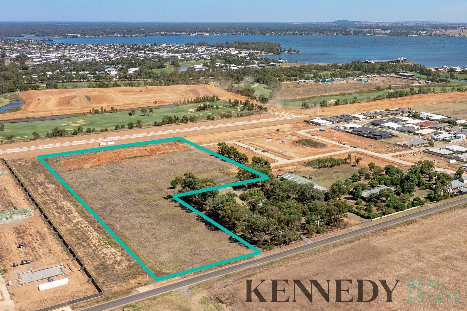 Goldleaf Estate - Yarrawonga Aerial