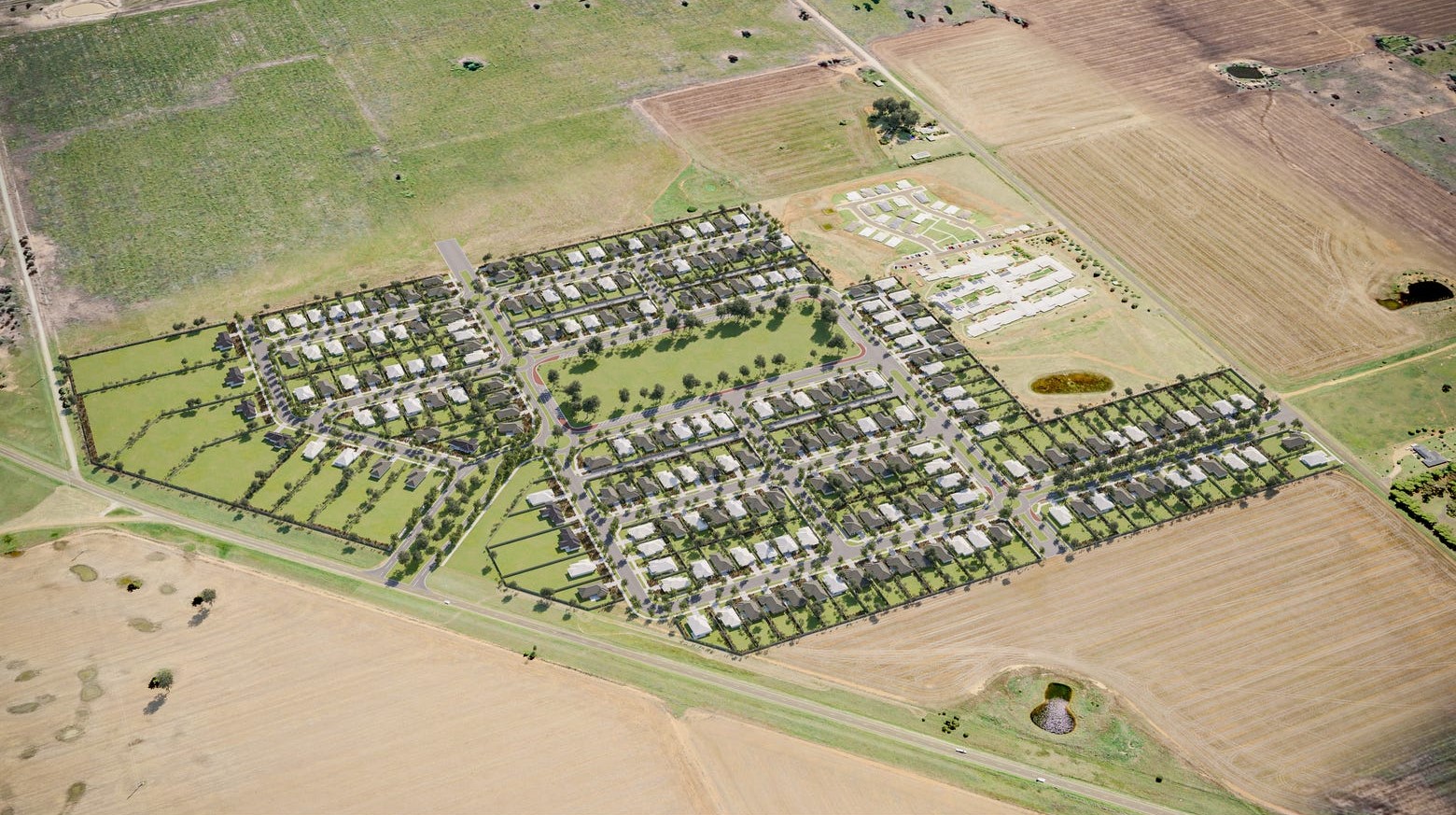 Goldridge Estate - Forbes Aerial