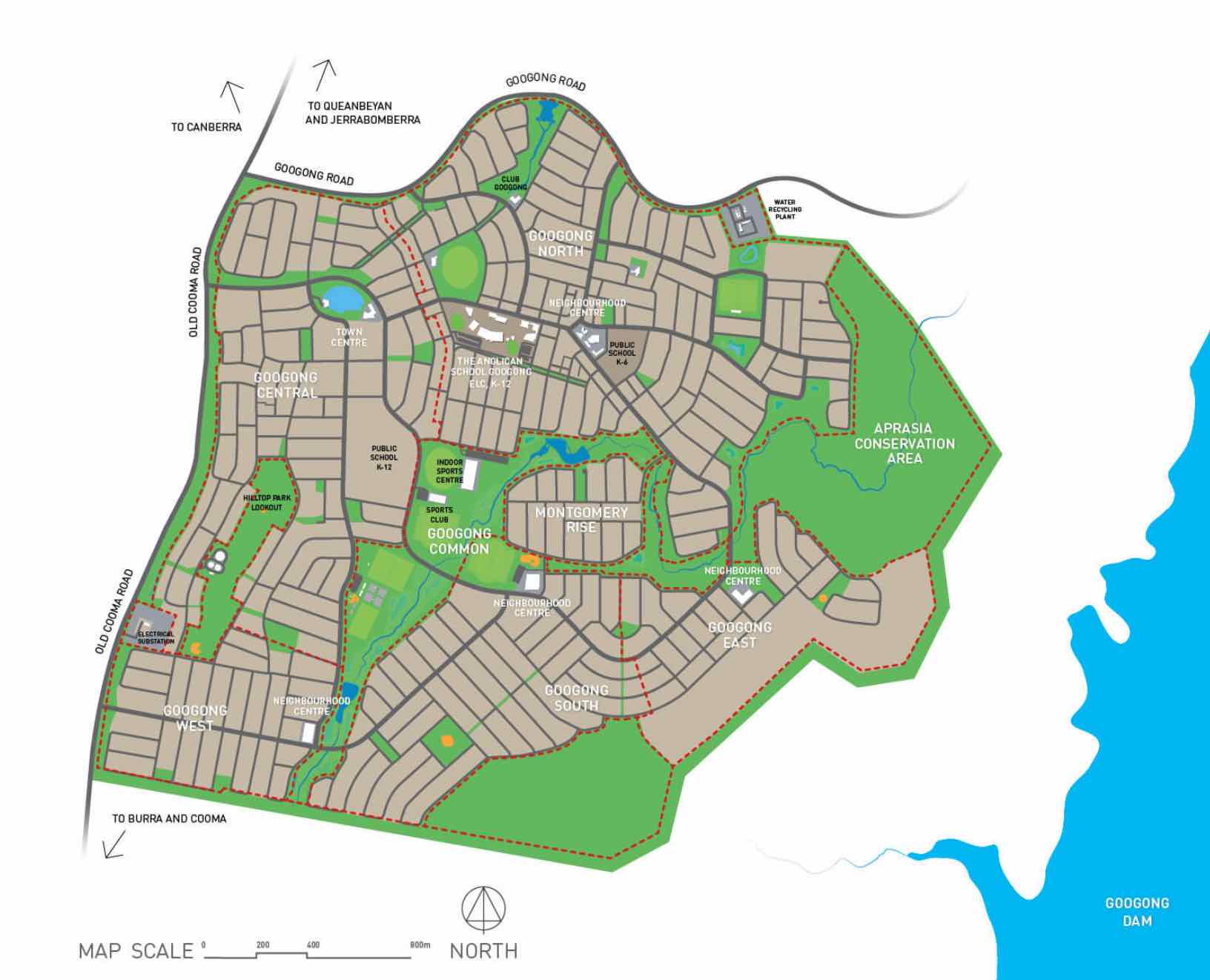 Googong Estate - Googong Masterplan