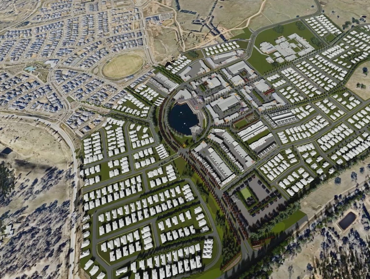 Googong Estate - Googong Aerial