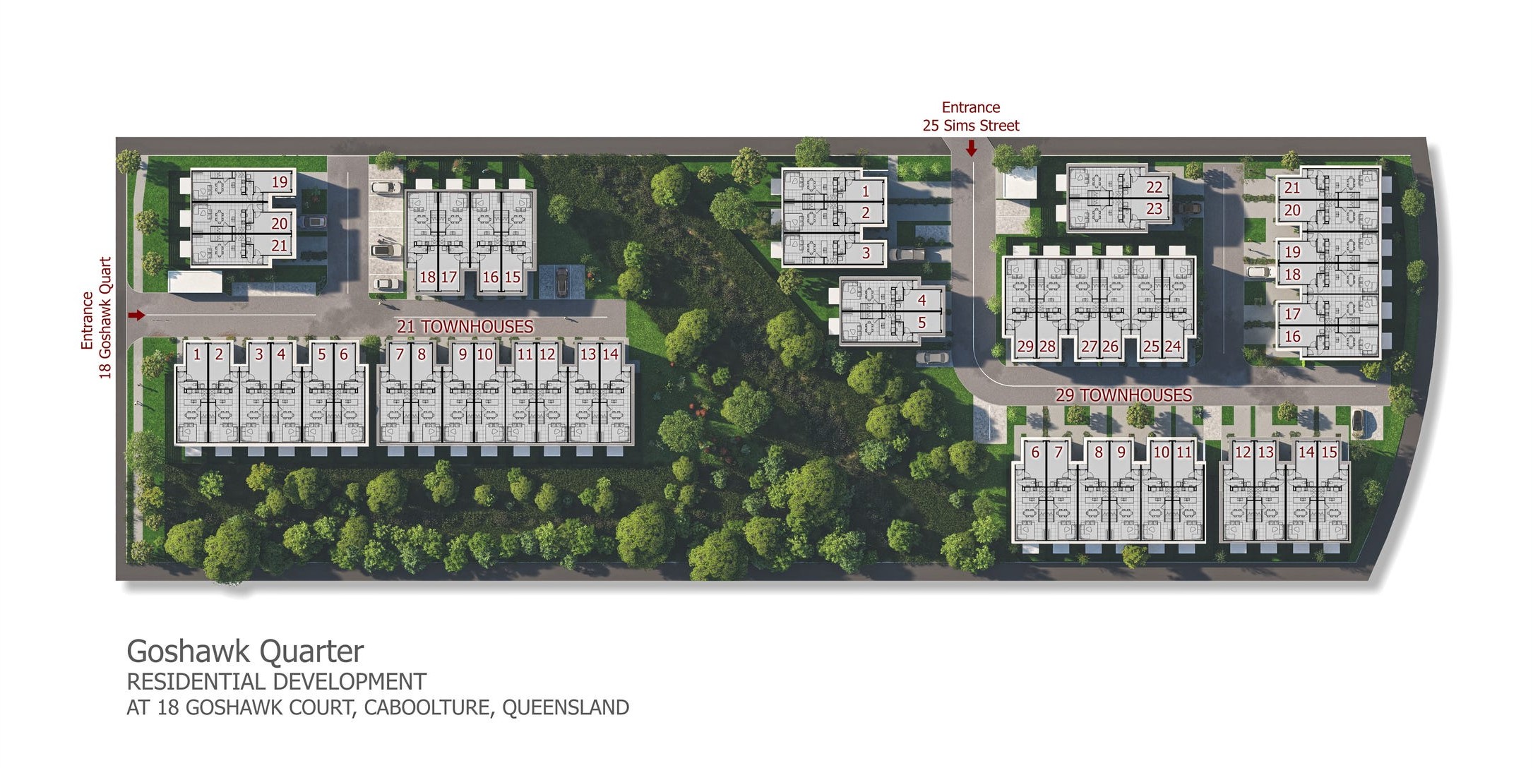 Goshawk Quarter Estate - Caboolture Masterplan