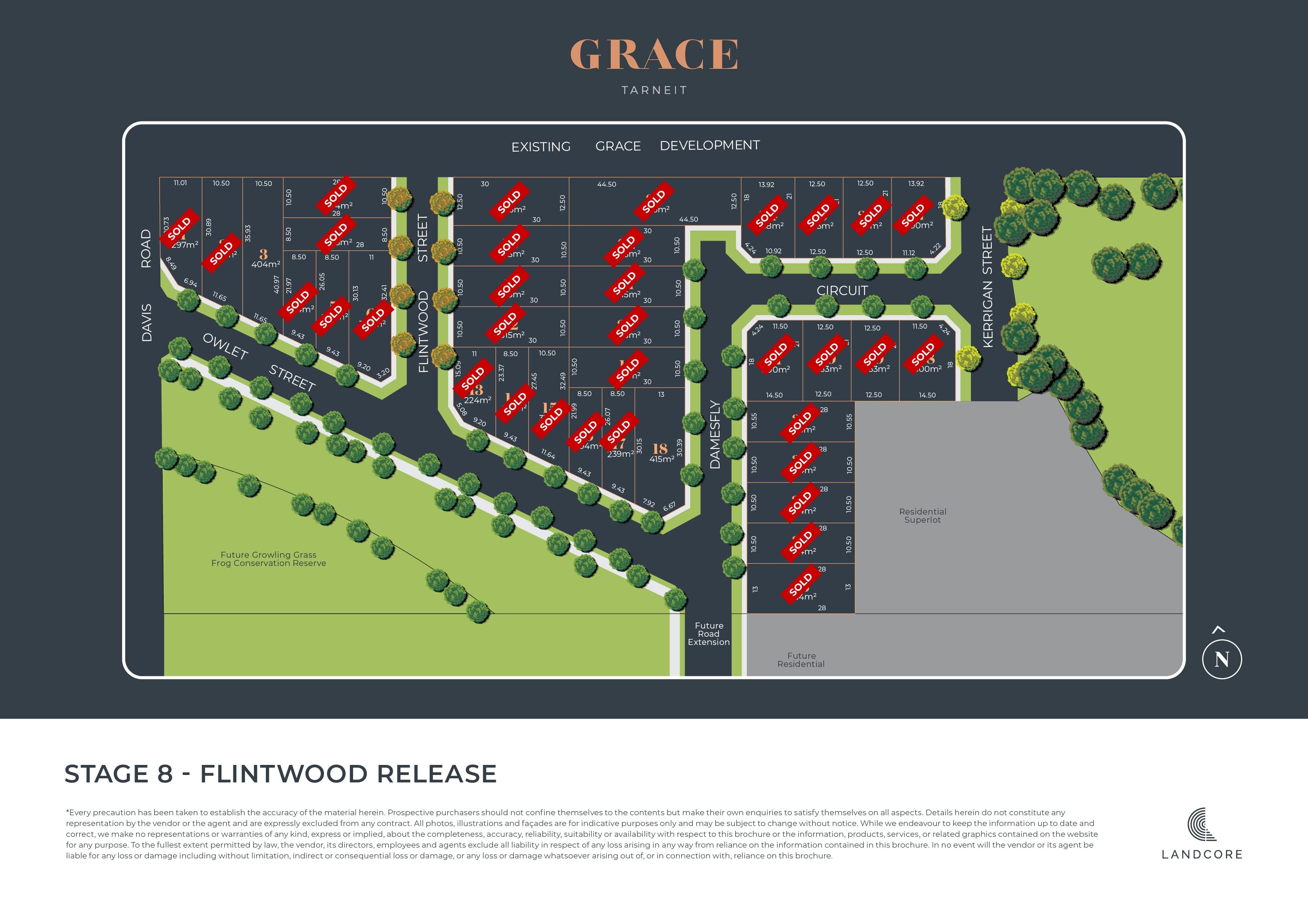 Grace Estate - Tarneit Release Map